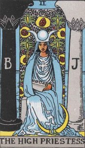 The High Priestess - Rider Waite Smith Tarot cards