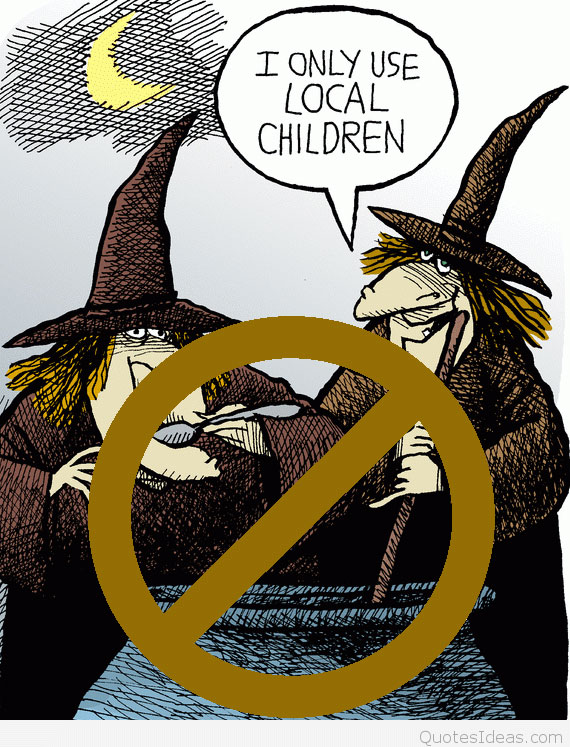 Eeeek …Witches! Really?