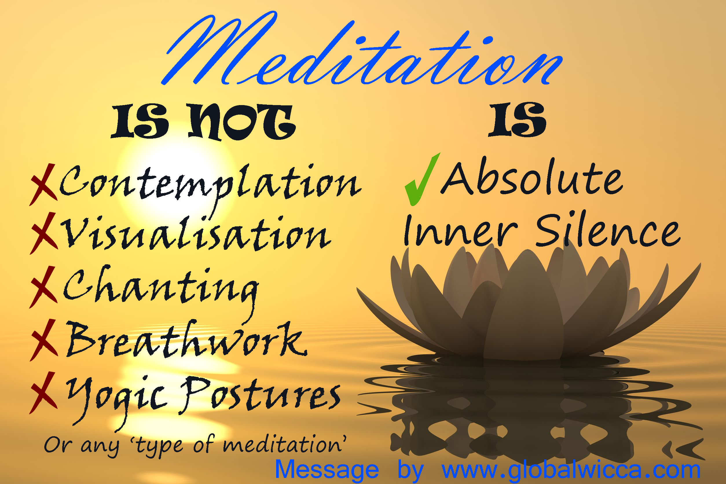 The Importance of Meditation for those into Witchcraft and Magick