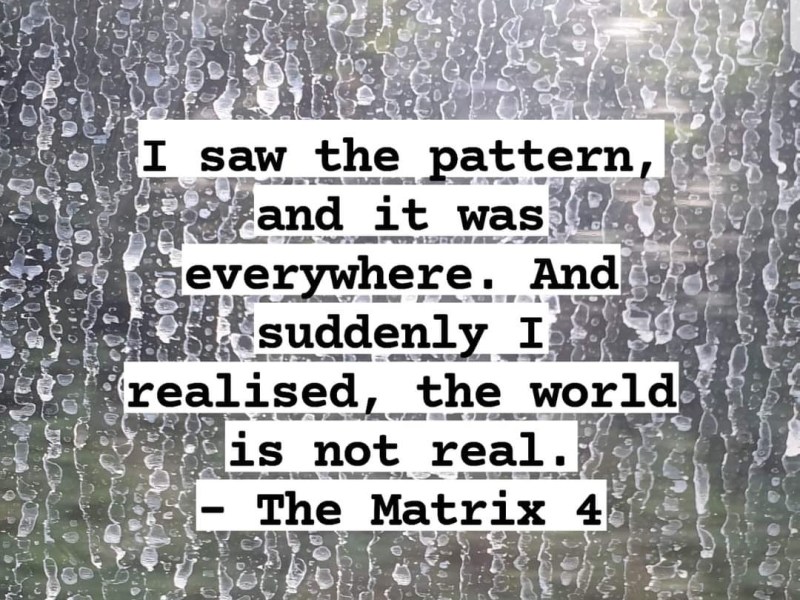 Identifying Patterns in the&nbsp;Matrix